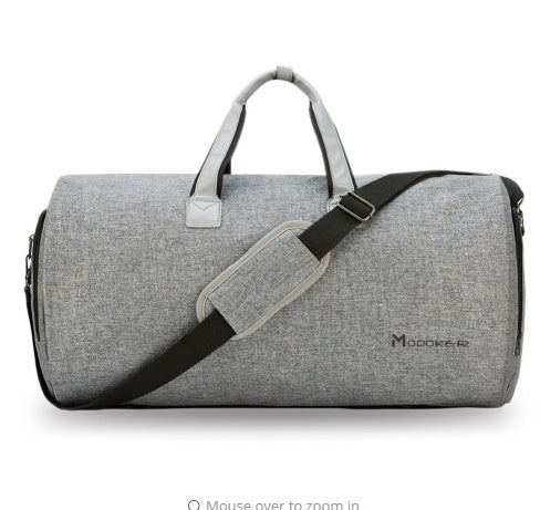 Travel Garment Bag with Shoulder Strap Duffel Bag