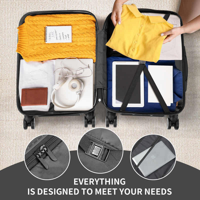 Three In One ABS PC Suitcase